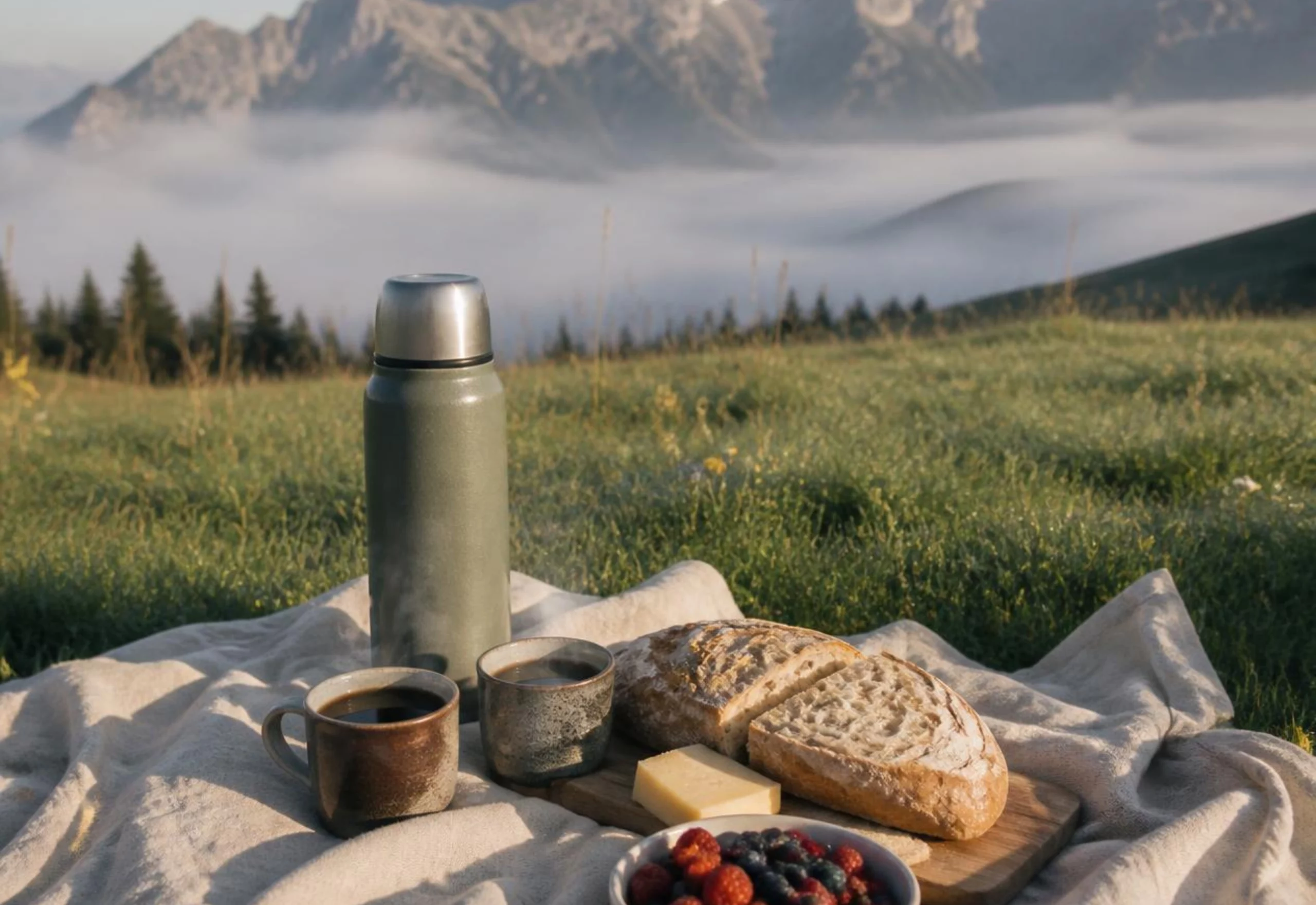 3 ukryte miejsca na piknik w Zakopanem. Czyli śniadanie na łonie natury, z widokiem na Tatry.