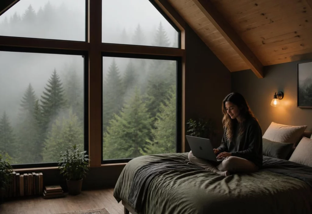 Work from the mountains